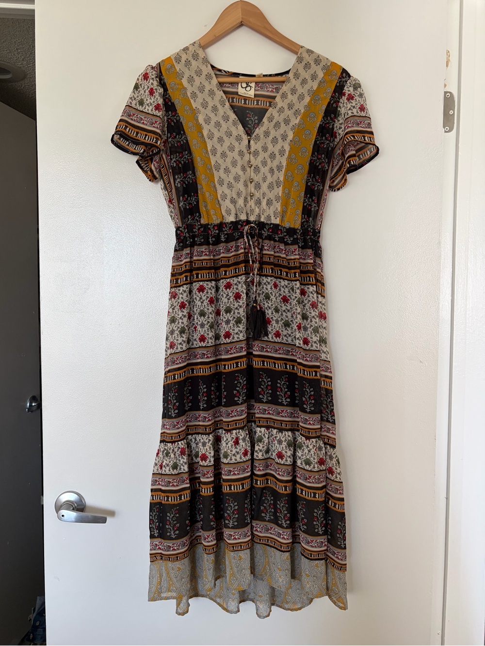 Anthropologie One September Provençal boho dress size XS